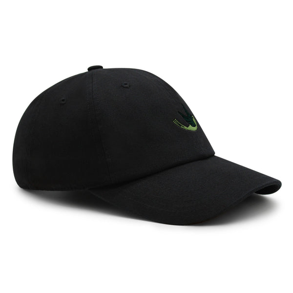 Green Bird Premium Dad Hat Embroidered Baseball Cap Nature Animal