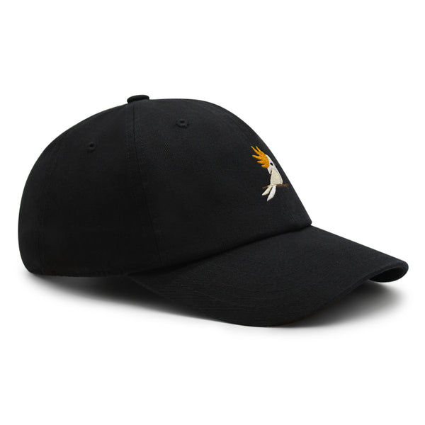 Cockatoo Premium Dad Hat Embroidered Baseball Cap Parrot Bird