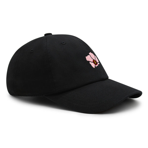 Rose of Sharon Premium Dad Hat Embroidered Baseball Cap Hibiscus Hawaii