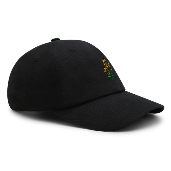 Sunflowers Premium Dad Hat Embroidered Baseball Cap Flower Floral