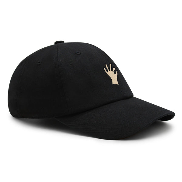 Hand Sign Premium Dad Hat Embroidered Baseball Cap OK