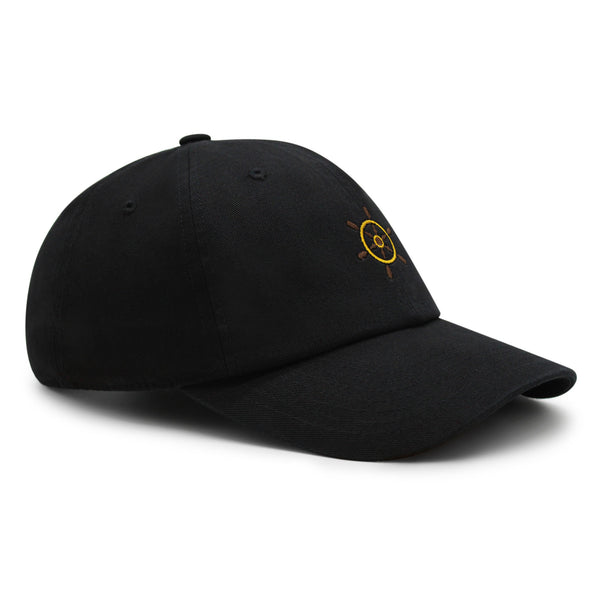 Ship Wheel Premium Dad Hat Embroidered Baseball Cap Boat