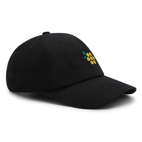 Honeycomb Premium Dad Hat Embroidered Baseball Cap Honey Logo