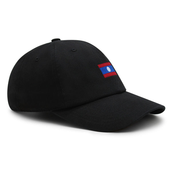 Laos Flag Premium Dad Hat Embroidered Cotton Baseball Cap Country Flag Series