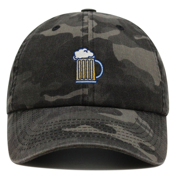 Beer Mug Premium Dad Hat Embroidered Baseball Cap Pub Mug