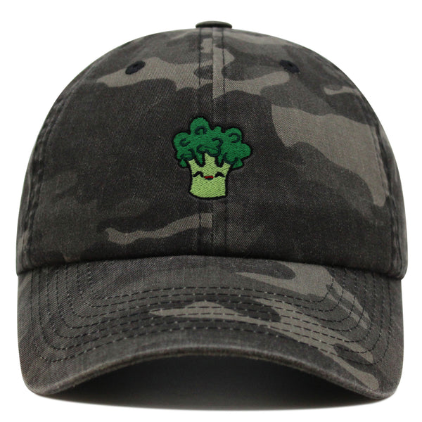 Broccoli Premium Dad Hat Embroidered Baseball Cap Vegan Vegetable