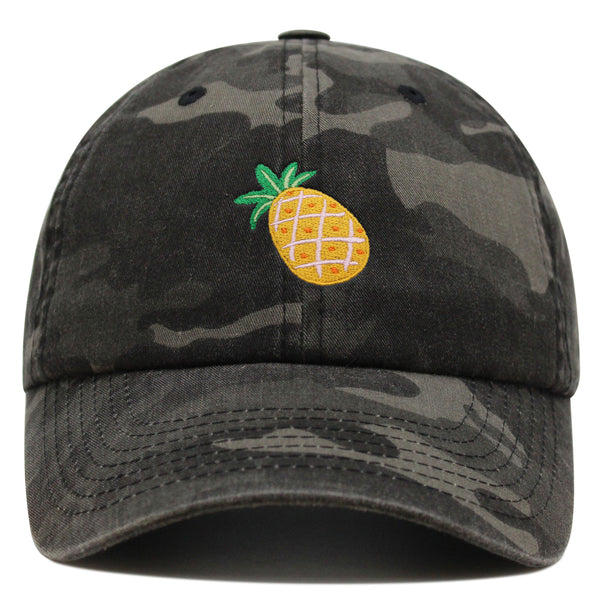 Papaya Fruit Premium Dad Hat Embroidered Baseball Cap Pineapple