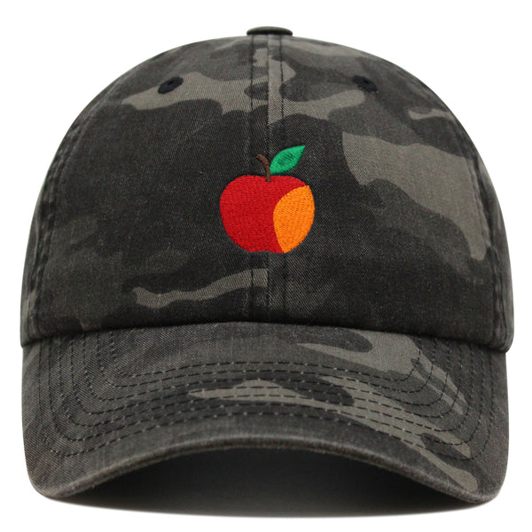 Apple Premium Dad Hat Embroidered Baseball Cap Fruit