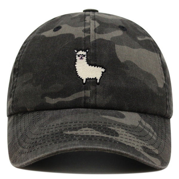 Alpaca Premium Dad Hat Embroidered Baseball Cap Peru Peruvian