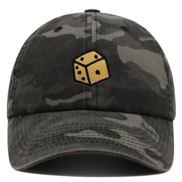 Dice Premium Dad Hat Embroidered Baseball Cap Cute Board Game