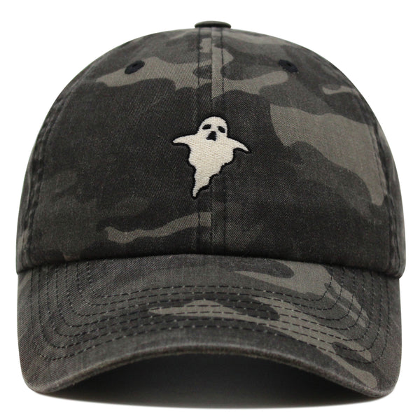 Ghost Premium Dad Hat Embroidered Baseball Cap Halloween