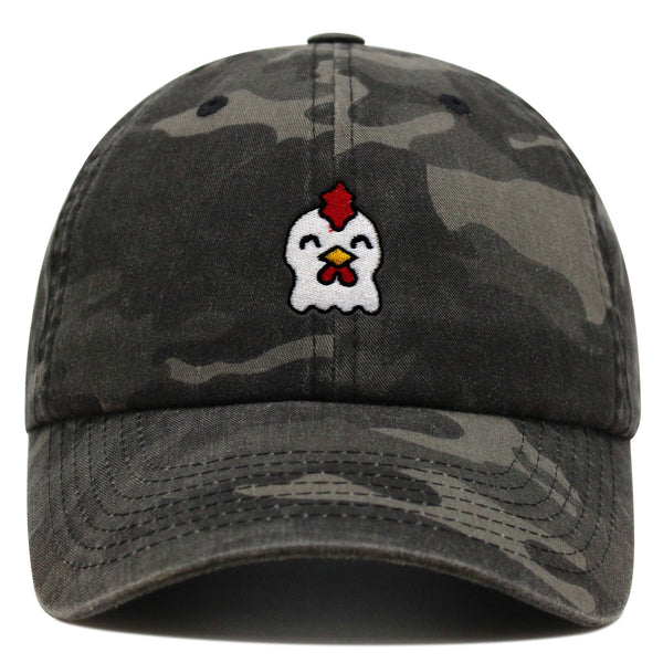 Chicken Premium Dad Hat Embroidered Baseball Cap Hen Chick