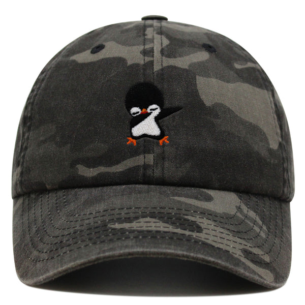 Dabbing Penguin Premium Dad Hat Embroidered Baseball Cap Southpole Cute