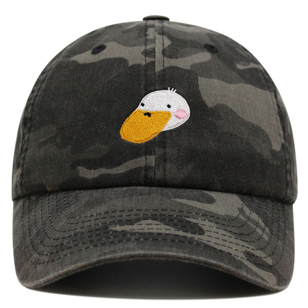 Duck Premium Dad Hat Embroidered Baseball Cap Zoo Bird