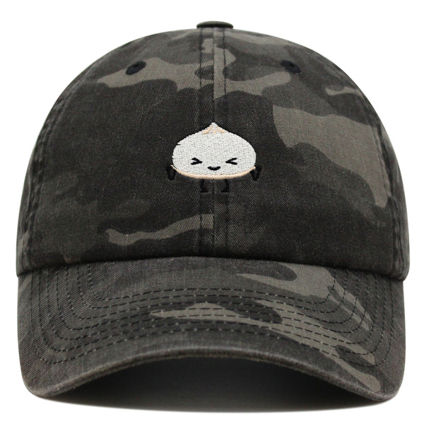 Dumpling Premium Dad Hat Embroidered Baseball Cap Foodie Asian Food