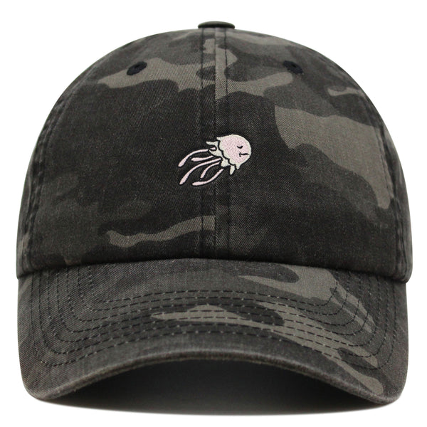 Jellyfish Premium Dad Hat Embroidered Baseball Cap Fish Nature