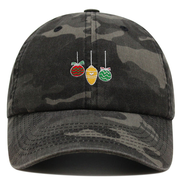 Ornaments Premium Dad Hat Embroidered Baseball Cap Christmas Tree