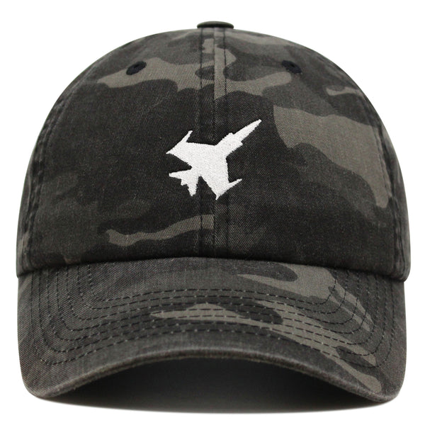 Jet Premium Dad Hat Embroidered Baseball Cap Air Force Military