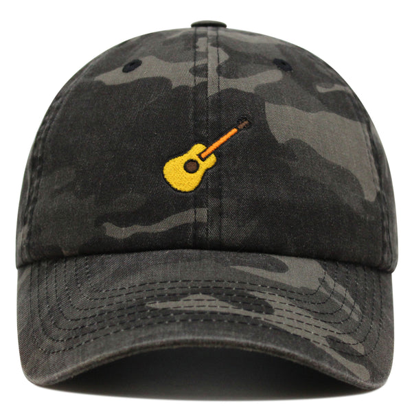 Guitar Premium Dad Hat Embroidered Baseball Cap Mexico Instrument