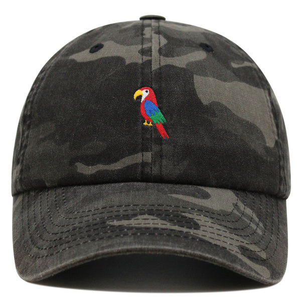 Parrot Premium Dad Hat Embroidered Baseball Cap Bird Animal