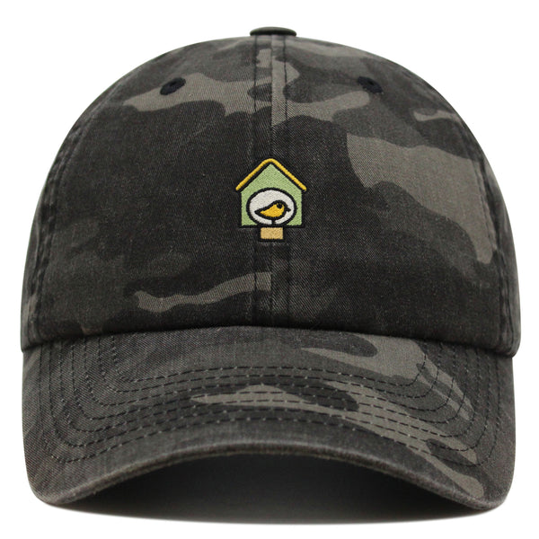 Birdhouse  Premium Dad Hat Embroidered Baseball Cap Cute