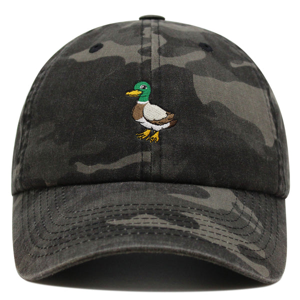 Duck Premium Dad Hat Embroidered Baseball Cap Bird Lake