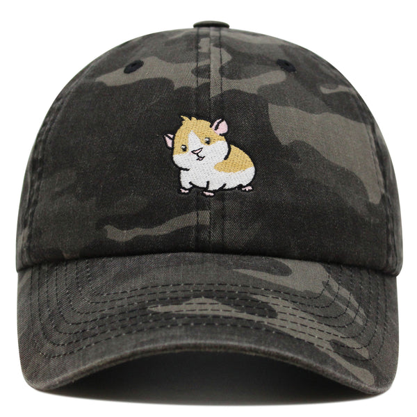 Hamster Premium Dad Hat Embroidered Baseball Cap Cute