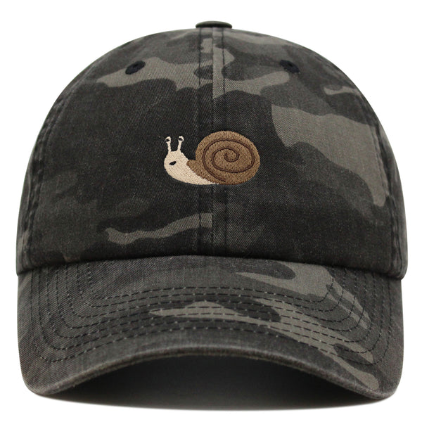 Snail Premium Dad Hat Embroidered Baseball Cap Cute