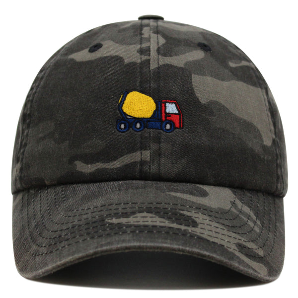 Cement Mixer Premium Dad Hat Embroidered Baseball Cap Funny