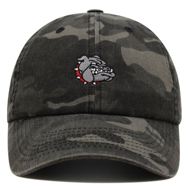 Bulldog Premium Dad Hat Embroidered Baseball Cap Angry