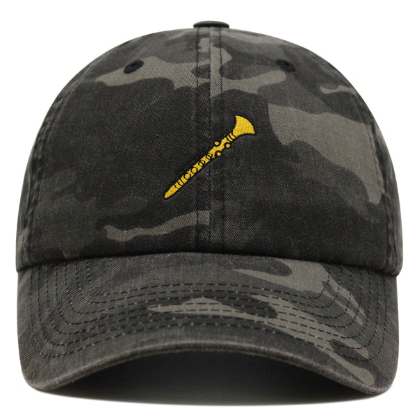 Clarinet Premium Dad Hat Embroidered Baseball Cap Music