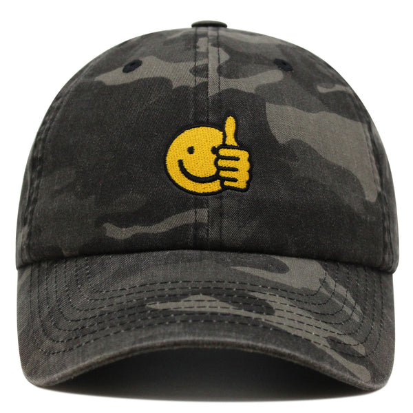 Like Thumbs Up Emoji Premium Dad Hat Embroidered Baseball Cap Funny