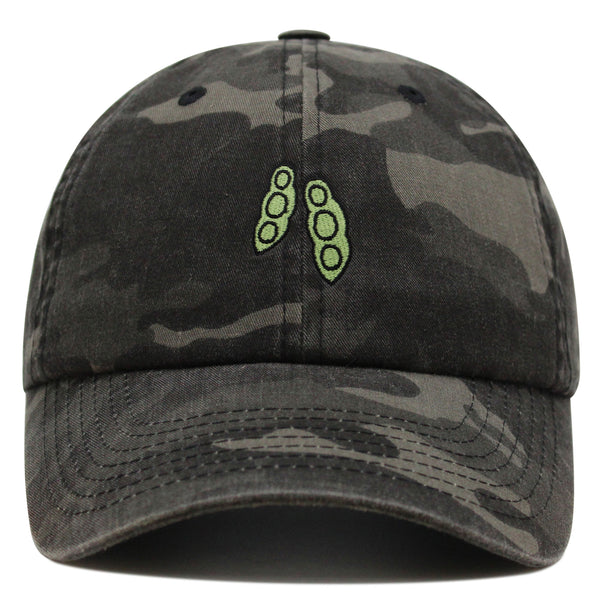 Pea Pod Premium Dad Hat Embroidered Baseball Cap Fruit