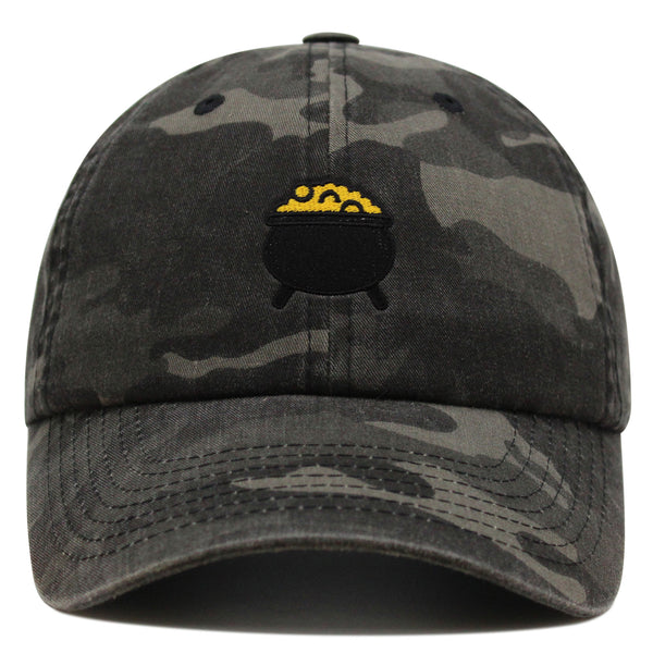 Pot of Gold Premium Dad Hat Embroidered Baseball Cap Mars