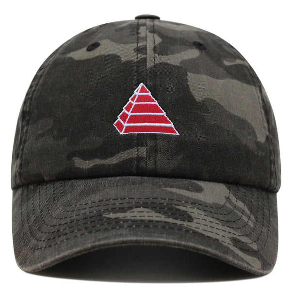 Pyramid Premium Dad Hat Embroidered Baseball Cap Egypt Logo