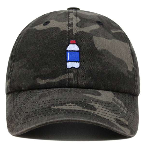 Plastic Water Bottle Premium Dad Hat Embroidered Baseball Cap Random Image