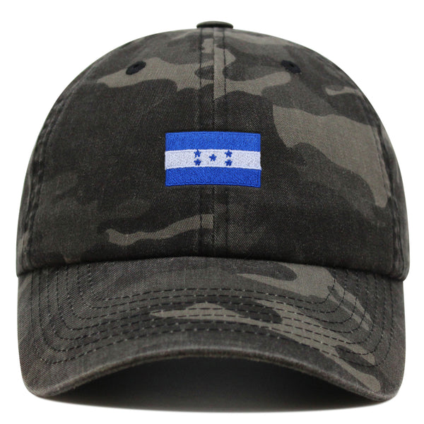 Honduras Flag Premium Dad Hat Embroidered Cotton Baseball Cap Country Flag Series