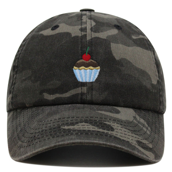 Cupcake Premium Dad Hat Embroidered Cotton Baseball Cap