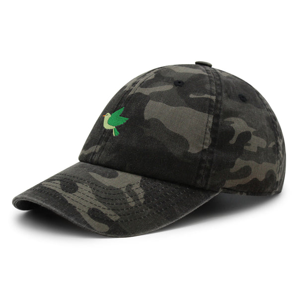 Bird  Premium Dad Hat Embroidered Baseball Cap Green