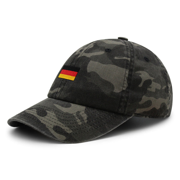 German Flag  Premium Dad Hat Embroidered Baseball Cap Europe