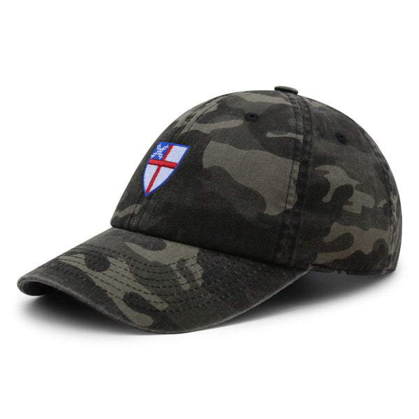 Episcopal Shield Premium Dad Hat Embroidered Cotton Baseball Cap Episcopal Church