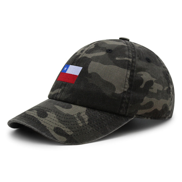 Chile Flag Premium Dad Hat Embroidered Cotton Baseball Cap Country Flag Series