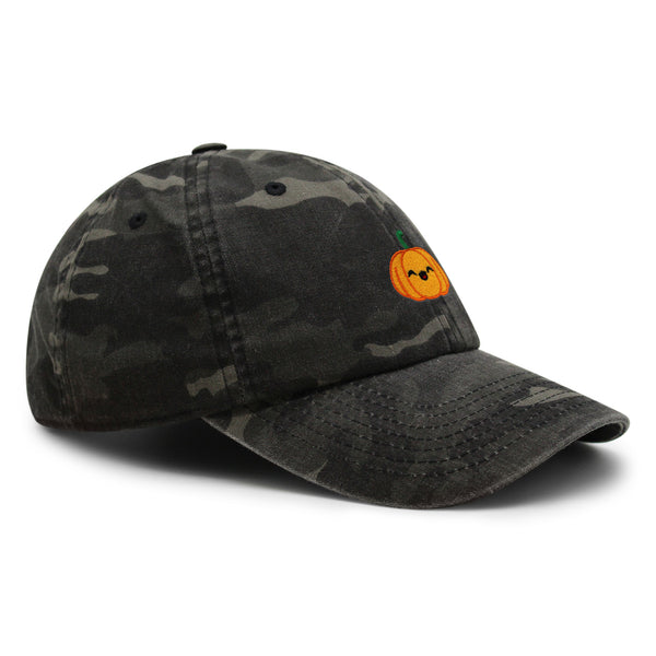 Pumpkin Premium Dad Hat Embroidered Baseball Cap Halloween Jack