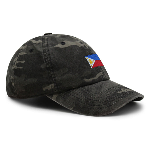 Philippines Flag Premium Dad Hat Embroidered Cotton Baseball Cap Country Flag Series