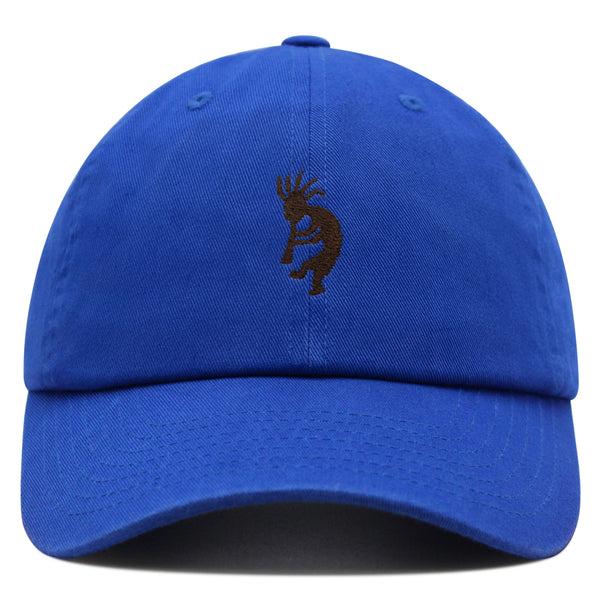 Kokopelli Premium Dad Hat Embroidered Baseball Cap Indian Traditional