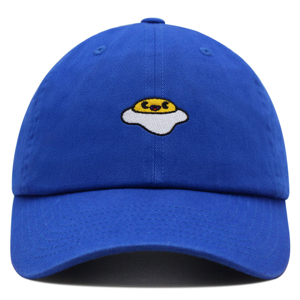 Smiling Egg Premium Dad Hat Embroidered Baseball Cap Sunny Side Up