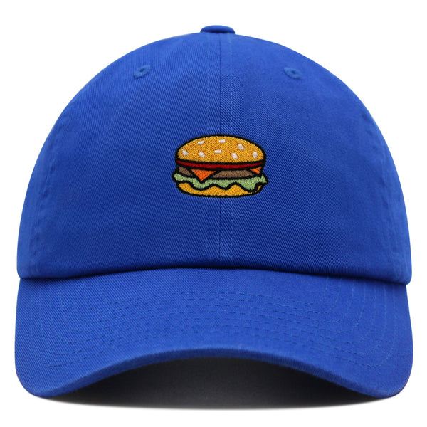 Hamburger Premium Dad Hat Embroidered Baseball Cap Fast Food