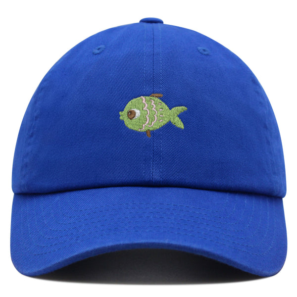 Fish Premium Dad Hat Embroidered Baseball Cap Aquarium