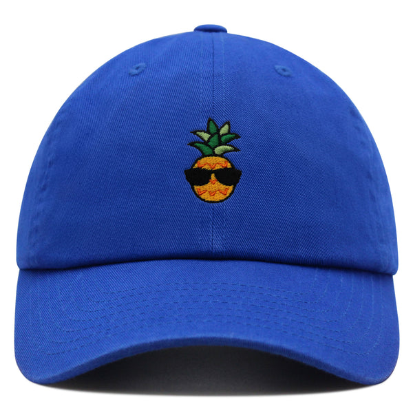 Pineapple Man Premium Dad Hat Embroidered Baseball Cap Sunglasses