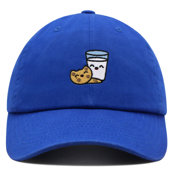 Milk and Cookie Premium Dad Hat Embroidered Baseball Cap Snack